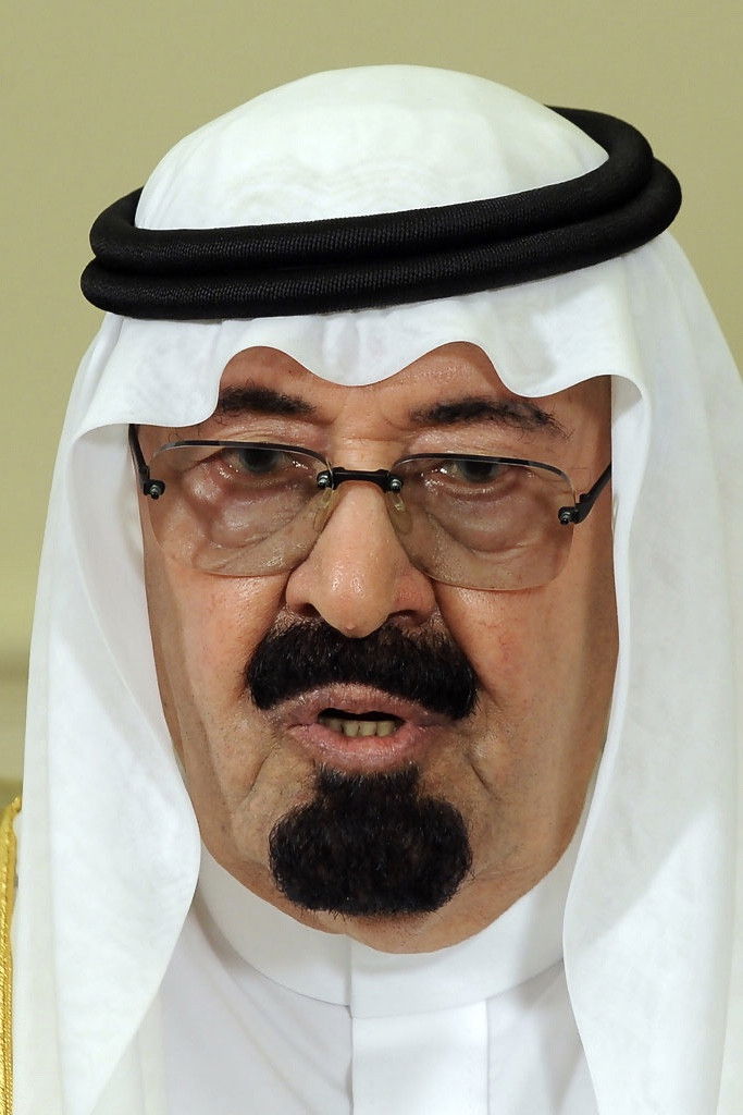 et billede af Abdullah bin Abdulaziz Al Saud