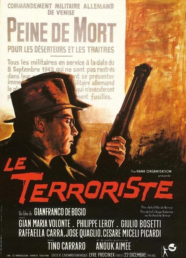 Affiche du film Le Terroriste 22709
