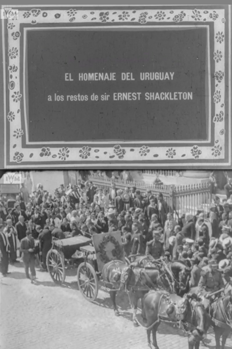 Poster for El homenaje del Uruguay a los restos de Sir Ernest Shackleton