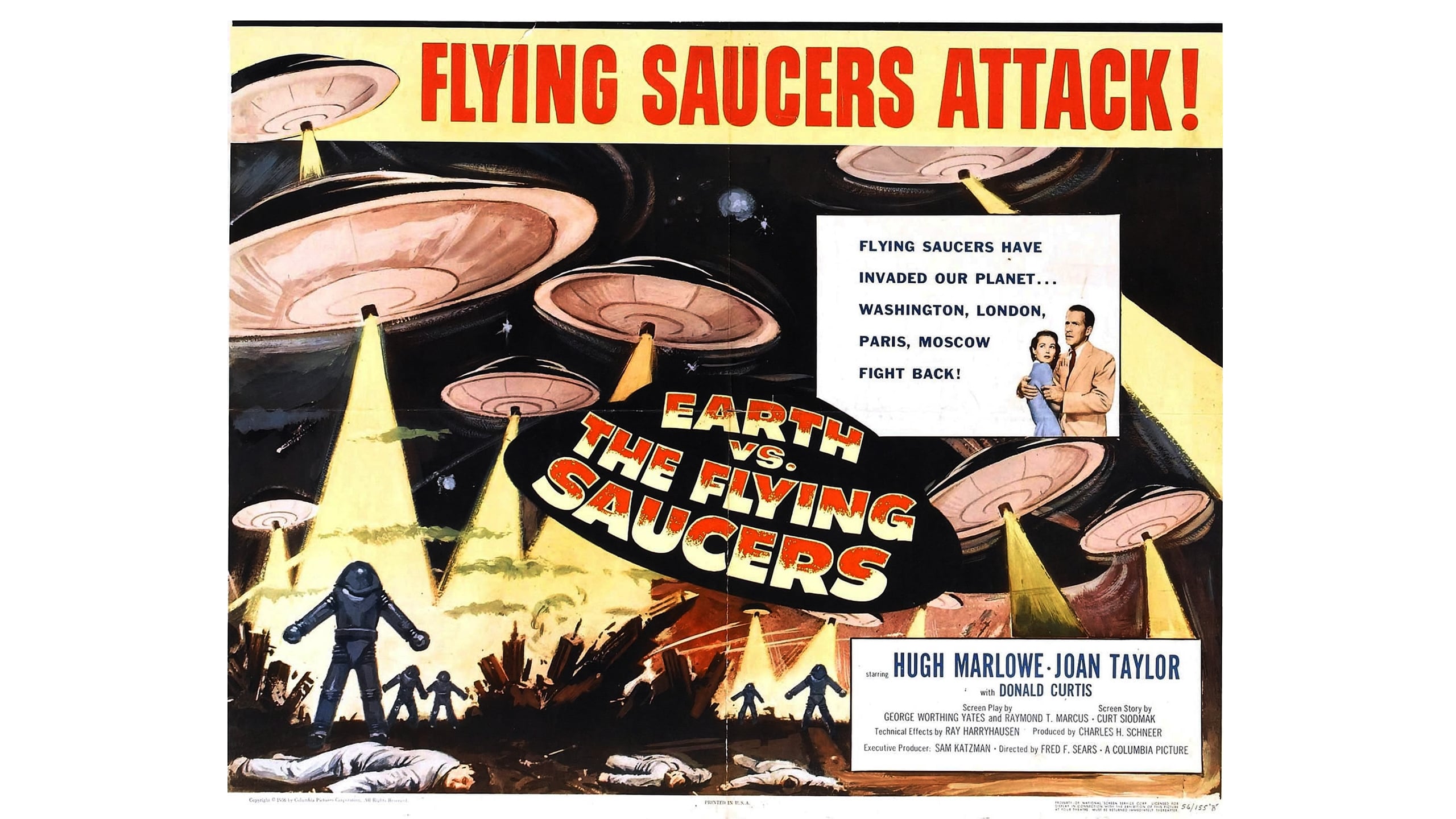A repülő csészealjak támadása (1956)