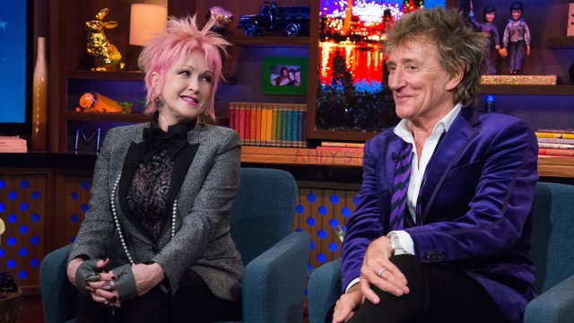 Cyndi Lauper & Rod Stewart
