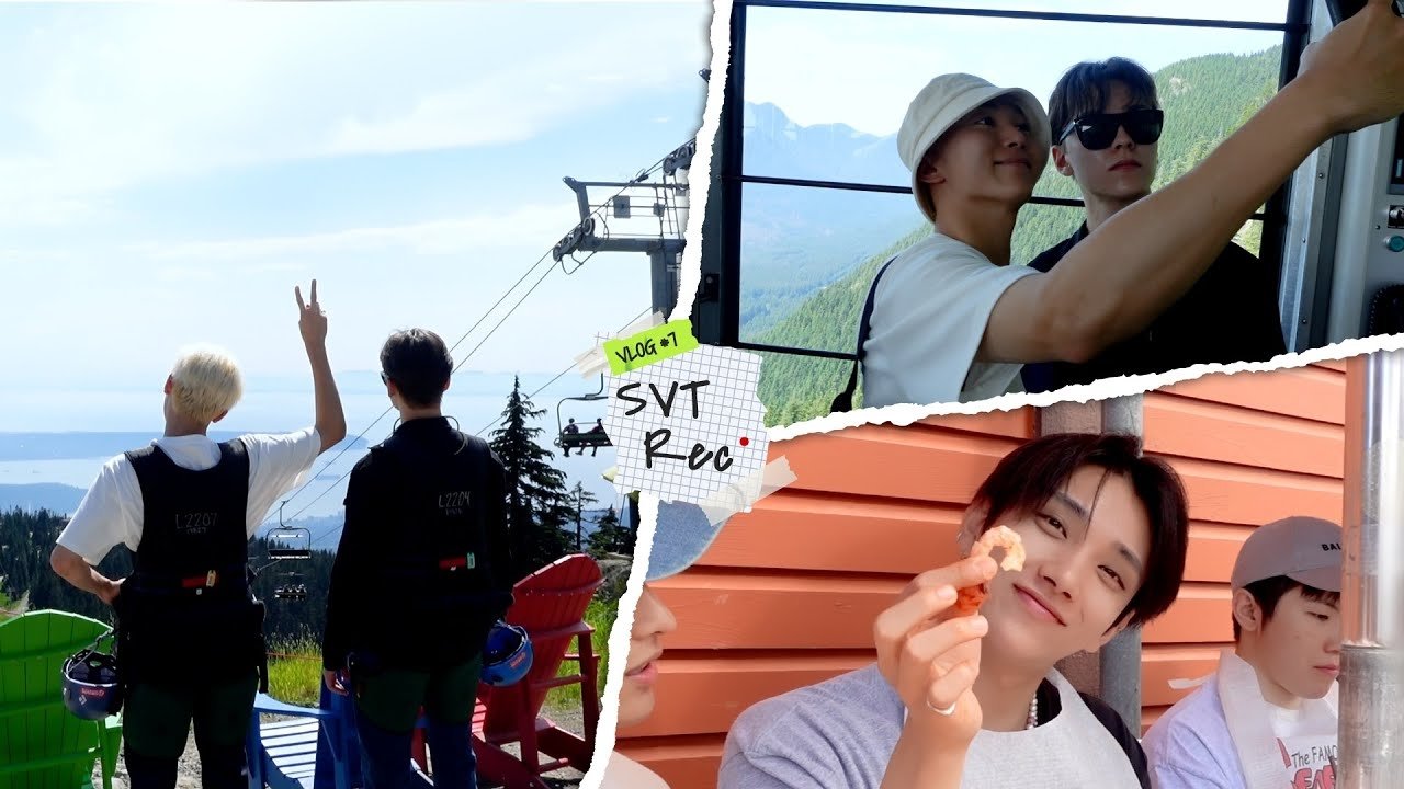 Thumbnail for [SVT Record] 98즈의 집라인 도전기 | 보컬 팀 with 버논 해산물 먹방 #7 Season 1 Episode 7