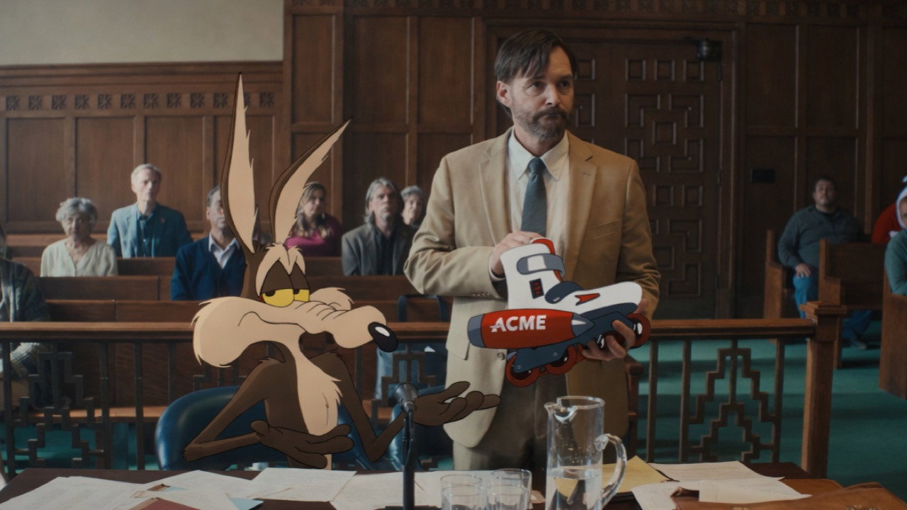 Coyote vs. ACME backdrop