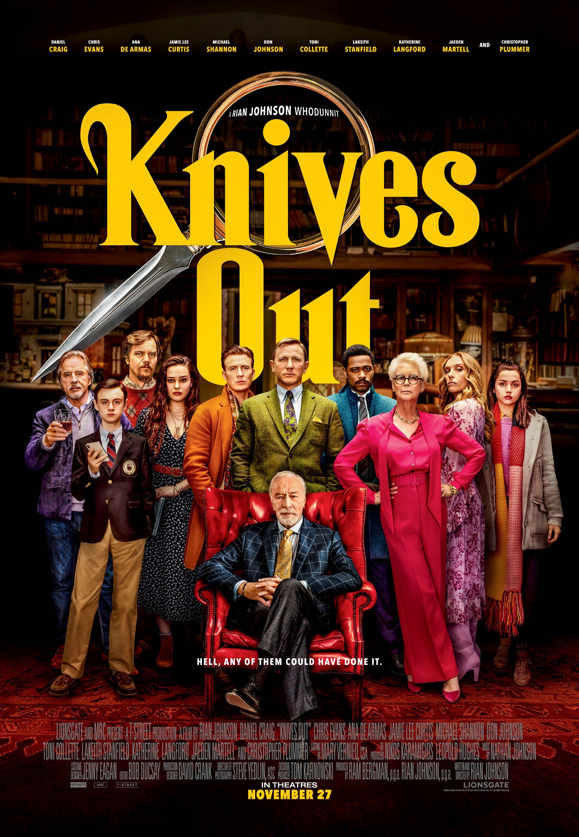 Knives Out POSTER