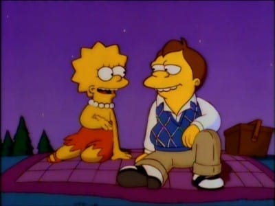 The Simpsons Season 8 :Episode 7  Lisa's Date with Density
