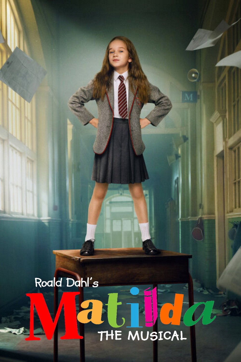 Roald Dahl's Matilda the Musical Movie poster