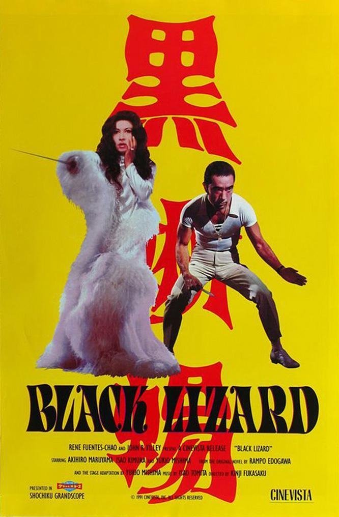 Affiche du film Le Lézard noir 16851