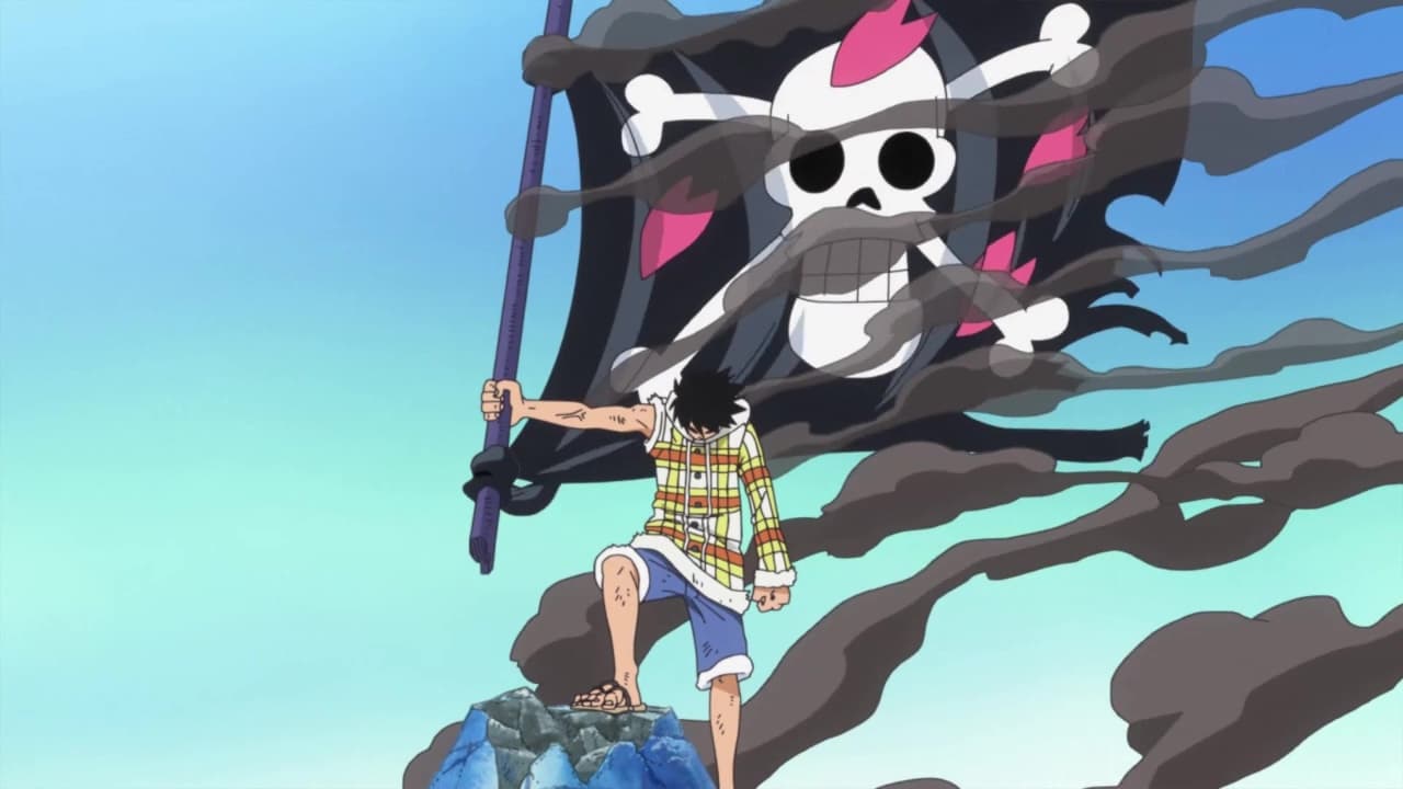 One Piece Season 20 :Episode 885  In the Dark Recesses of the Holyland! A Mysterious Giant Straw Hat!