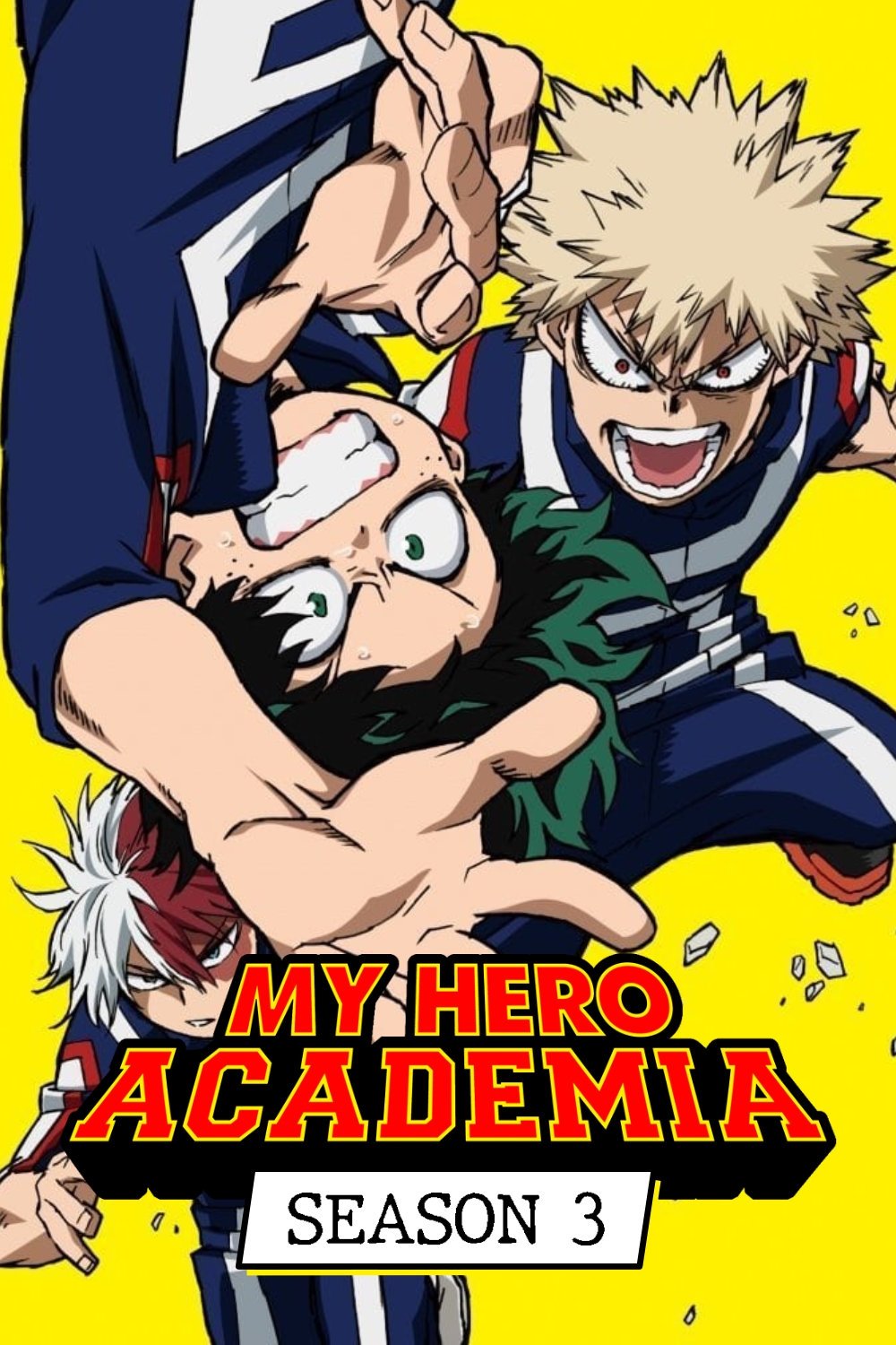 My Hero Academia (TV Series 2016- ) - Posters — The Movie Database (TMDB) - My Hero Academia Television Show Season 3