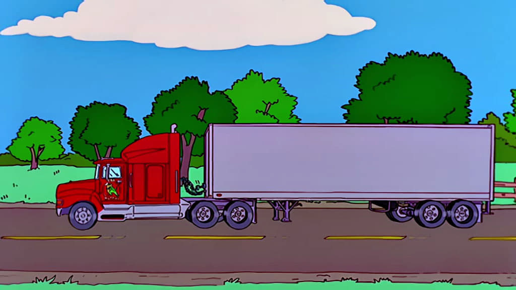 The Simpsons Season 10 :Episode 17  Maximum Homerdrive