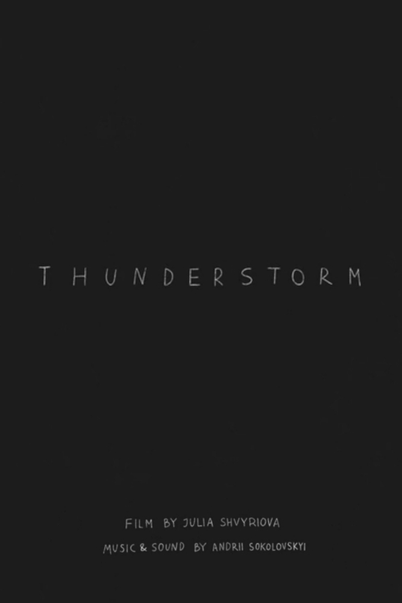 Poster for Thunderstorm