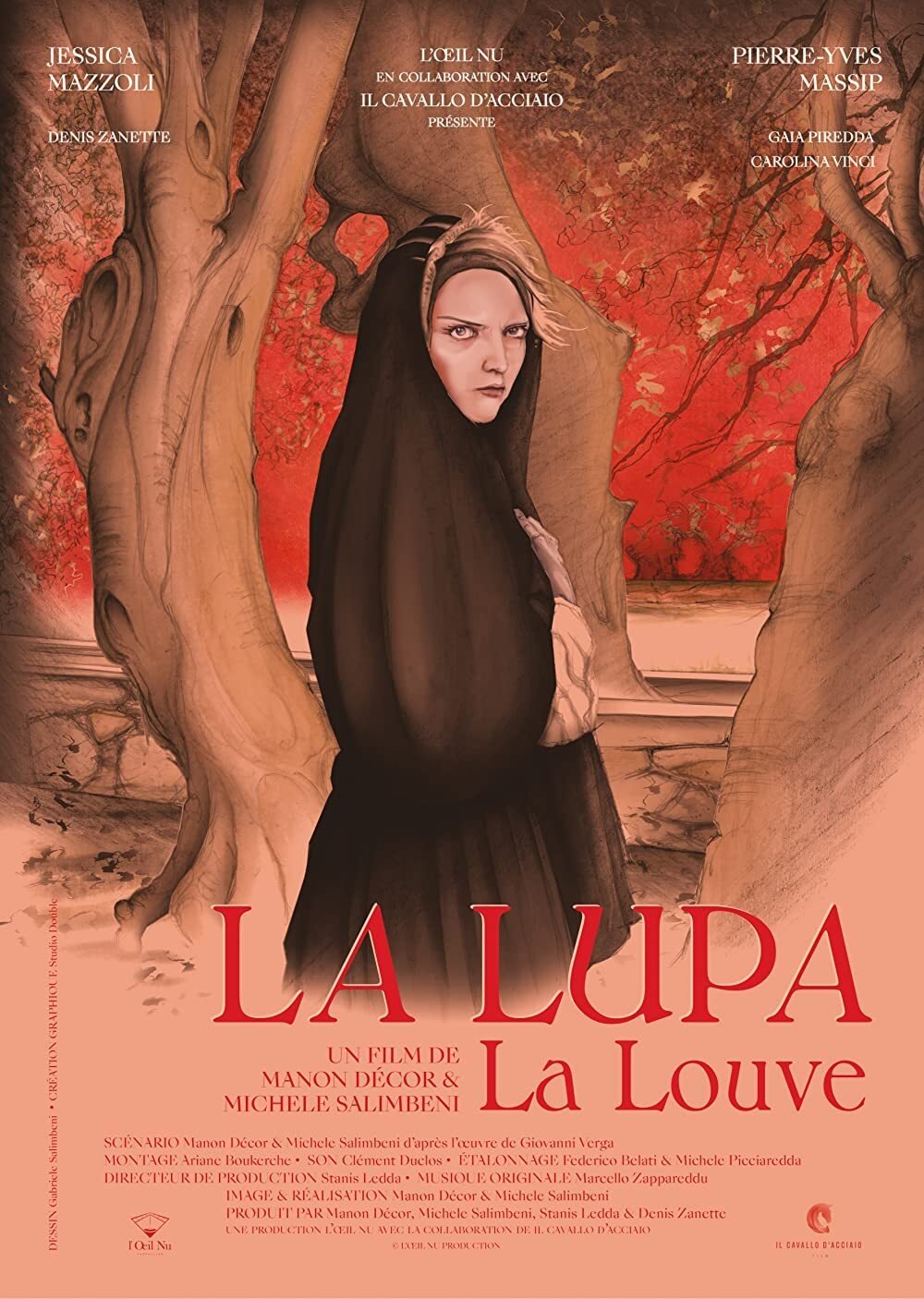 Affiche du film La Louve 193921