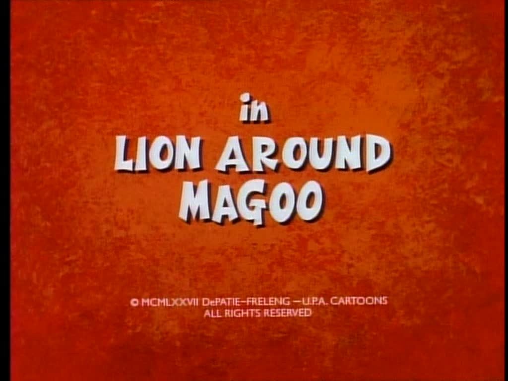 What's New, Mr. Magoo?