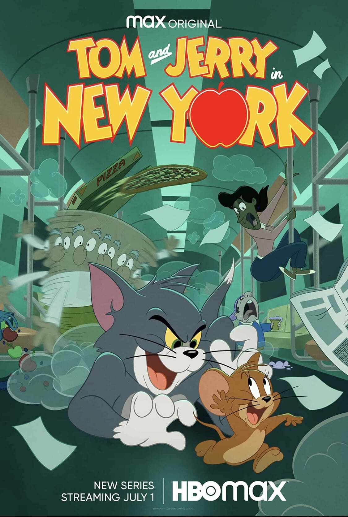Tom and Jerry in New York (2021) | The Poster Database (TPDb)