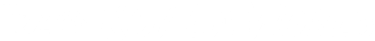 Izzy's Koala World Logo