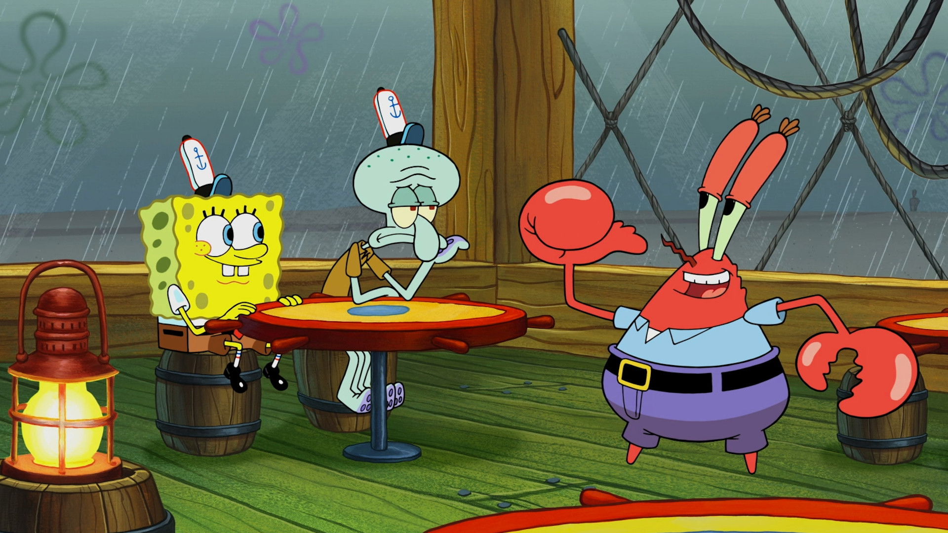 SpongeBob SquarePants Season 9 :Episode 21  Pull Up a Barrel