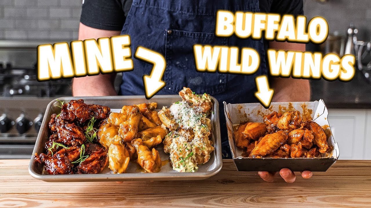 Thumbnail for Making Buffalo Wild Wings And Sauces At Home | But Better Season 2 Episode 17