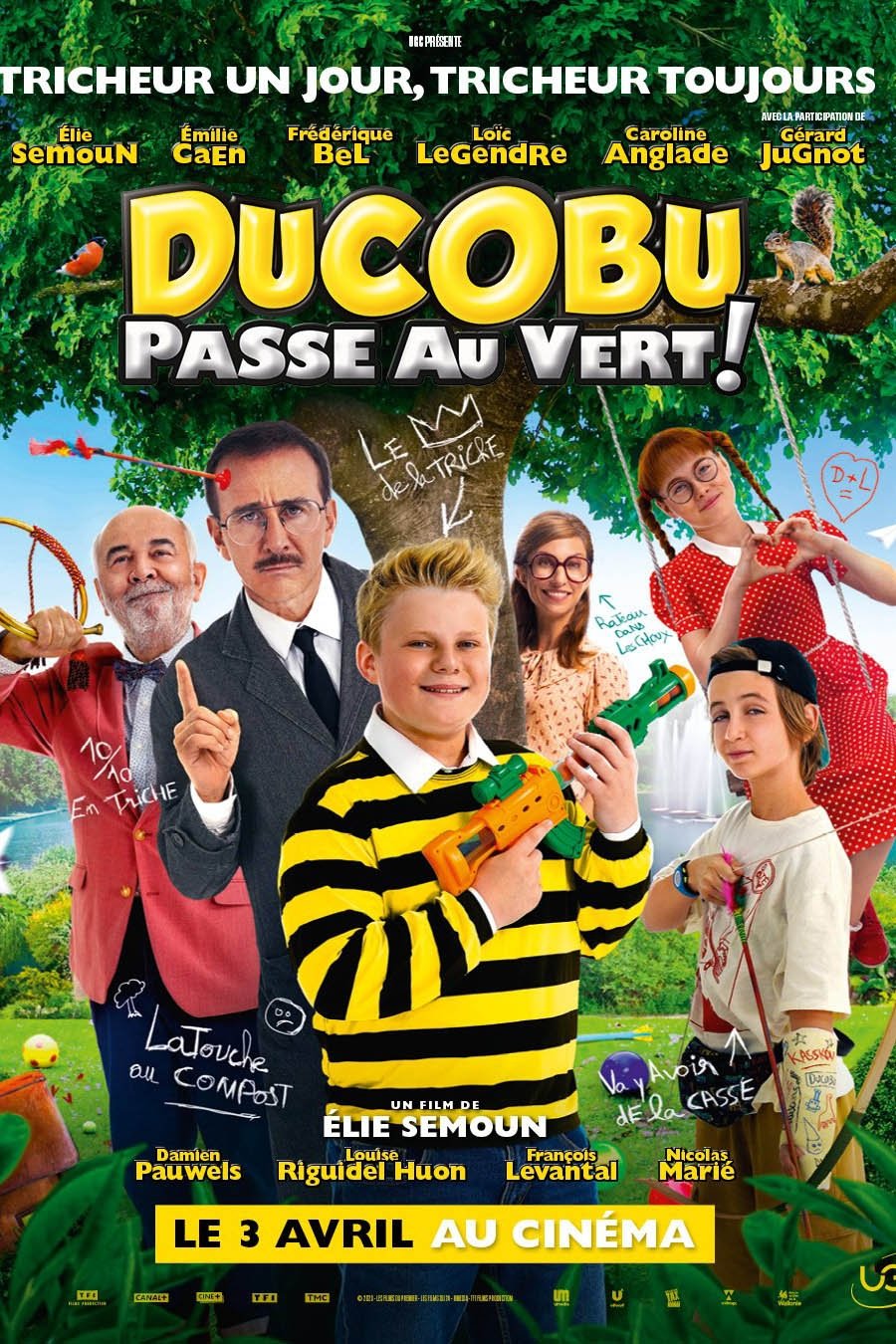 Affiche du film Ducobu passe au vert 194387