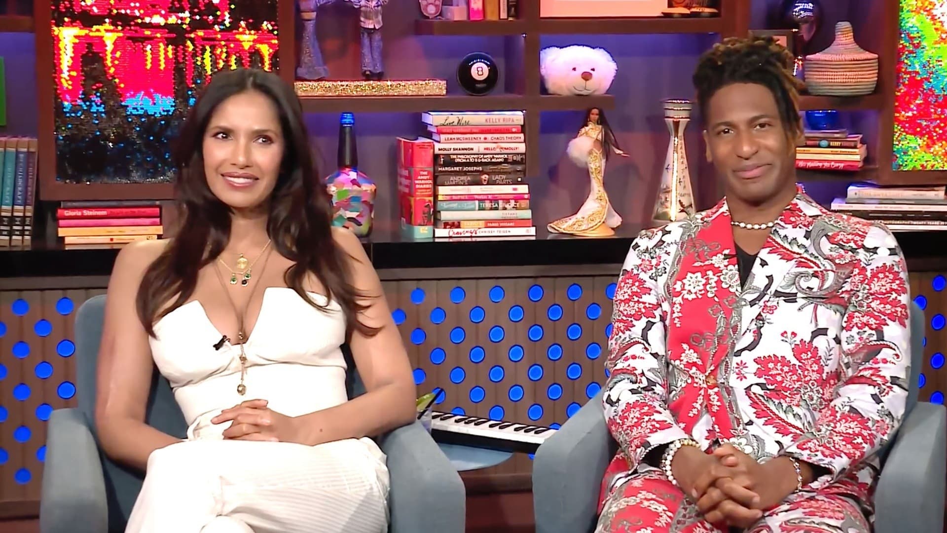 Watch What Happens Live with Andy Cohen Season 20 :Episode 138  Jon Batiste and Padma Lakshmi