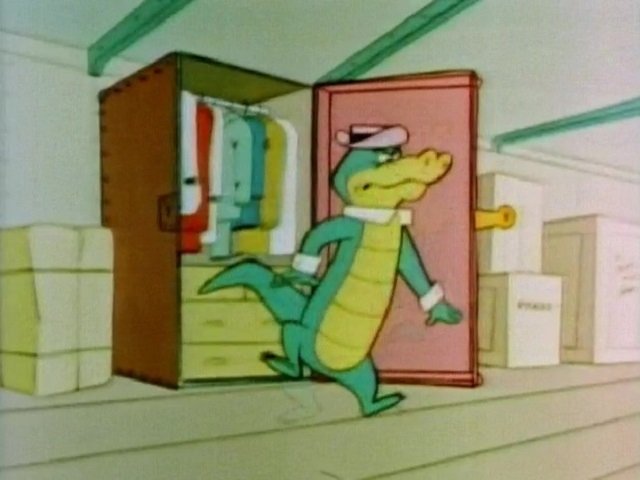 Wally Gator - Lippy Le Lion Et Son Compagnon - Touché La Tortue - Wally en croisière (Wally Gator)