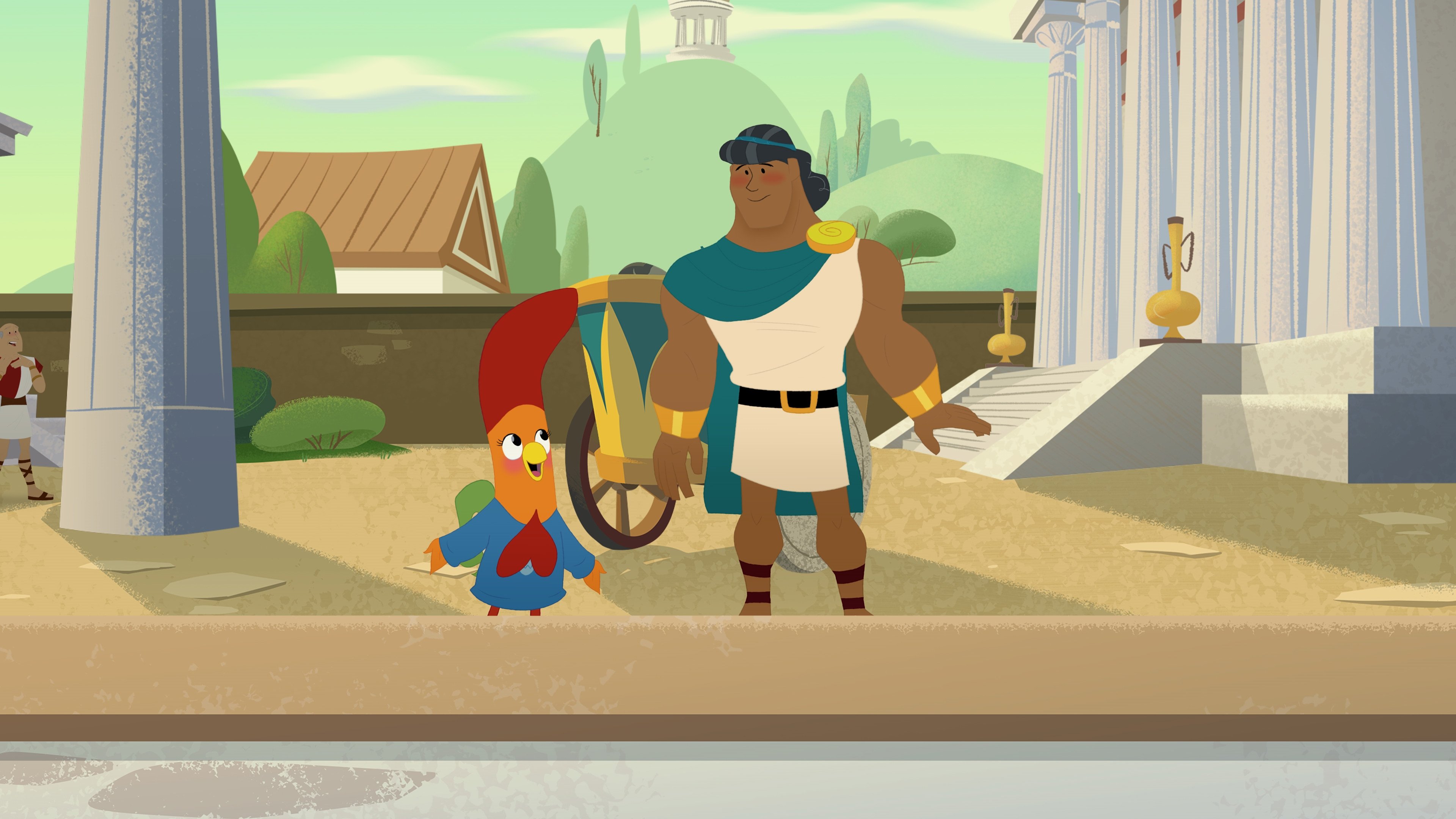 Thumbnail for Hercul-easy / The Lion, the Mouse and the Chicken Season 1 Episode 3