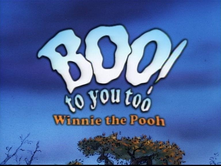 The New Adventures of Winnie the Pooh Season 0 :Episode 2  Boo to you too! Winnie the Pooh