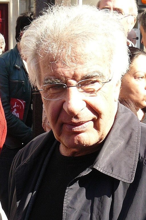 et billede af Alain Krivine