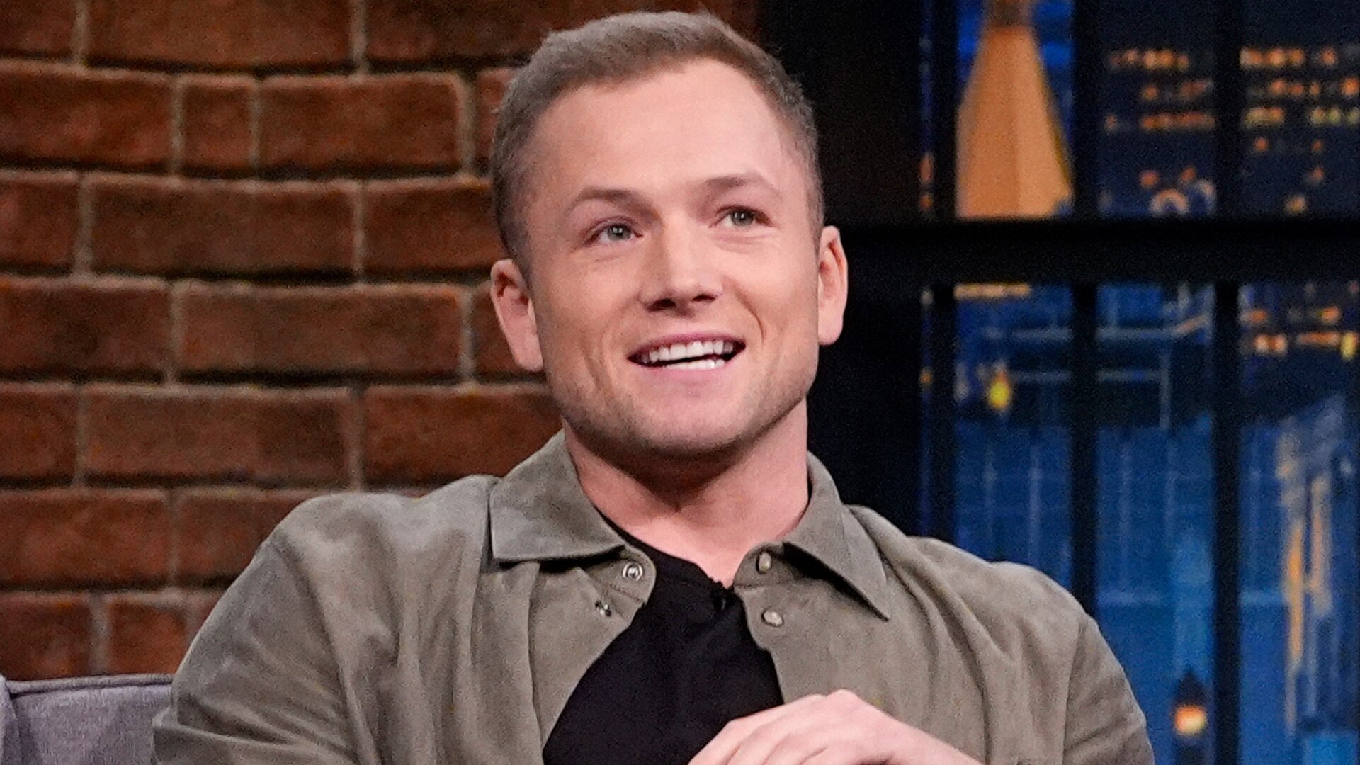 Late Night with Seth Meyers Season 12 :Episode 120  Taron Egerton, Tim Herlihy, Chase Sui Wonders