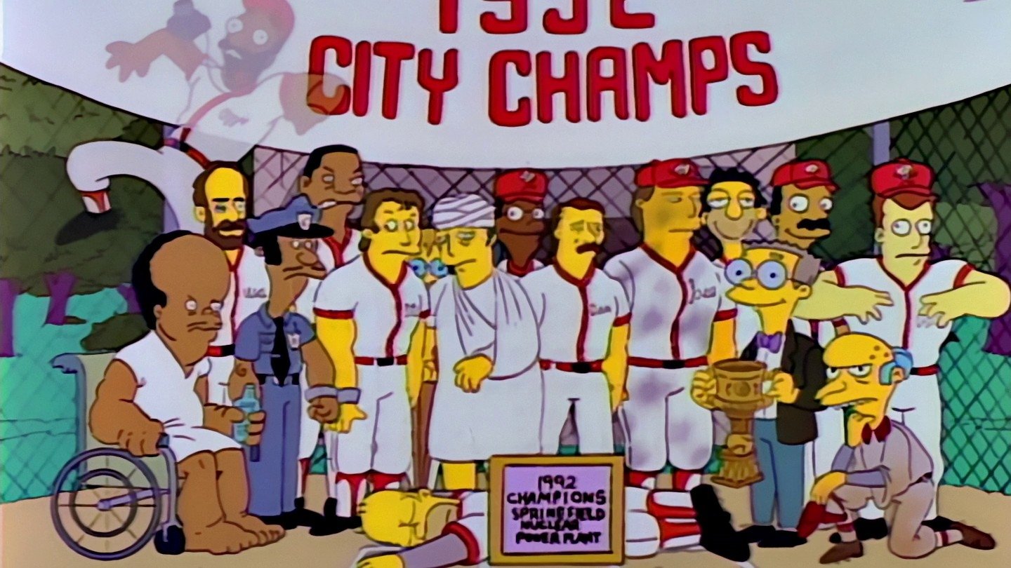 The Simpsons Season 3 :Episode 17  Homer at the Bat