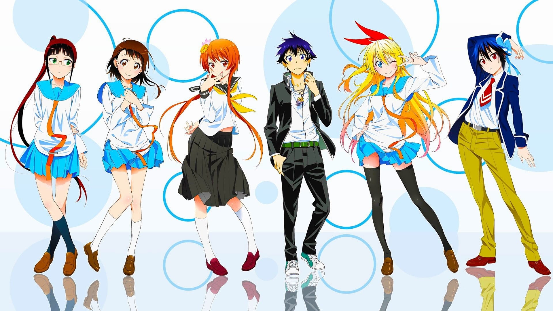 Nisekoi follows high school students Raku Ichijo, the son of a leader in th...