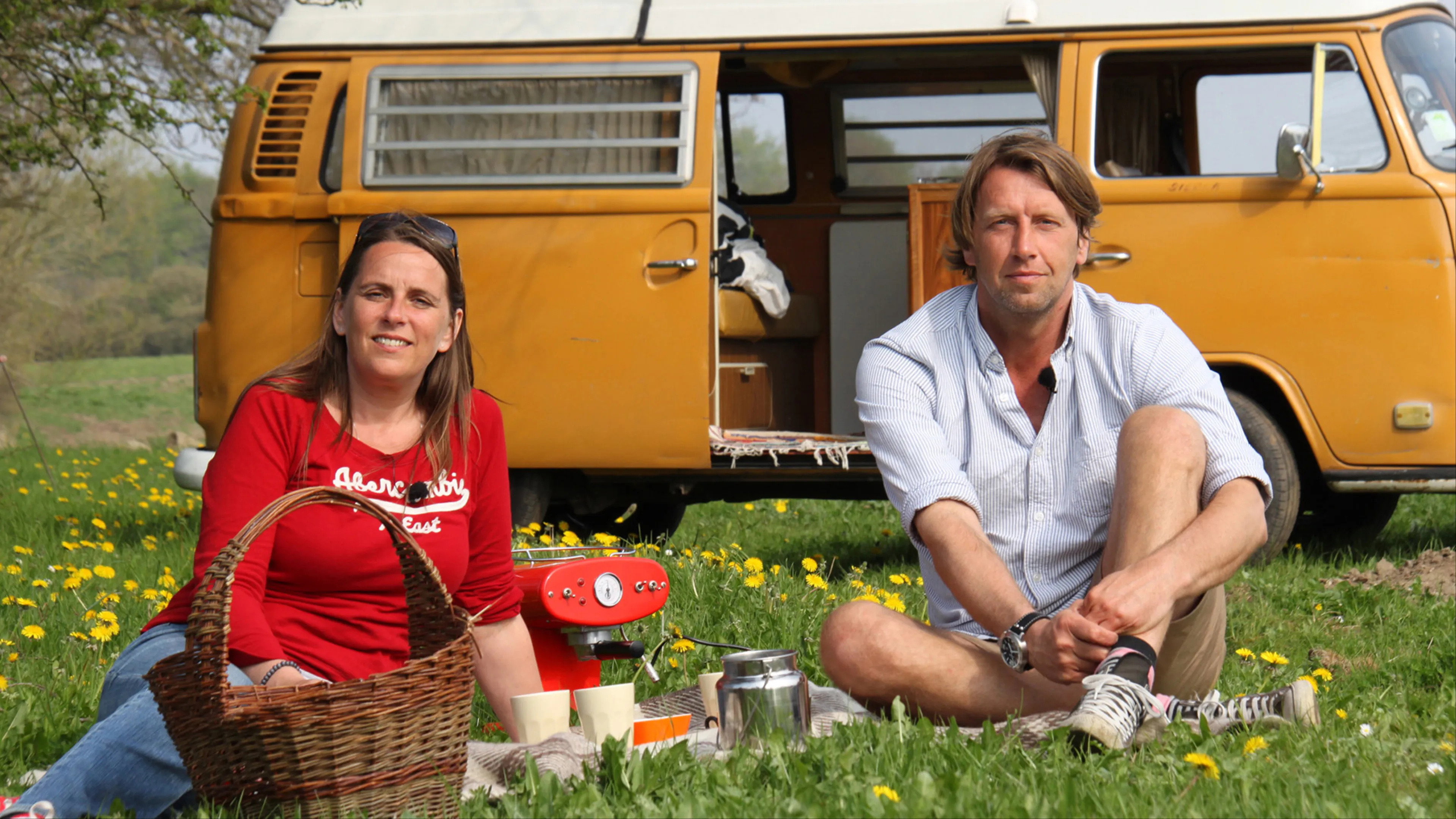 Anne og Anders på sommerferie