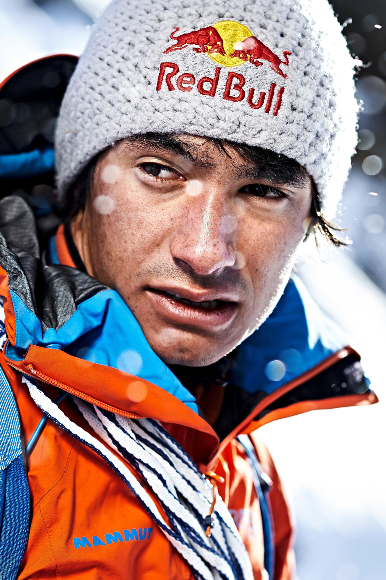 et billede af David Lama