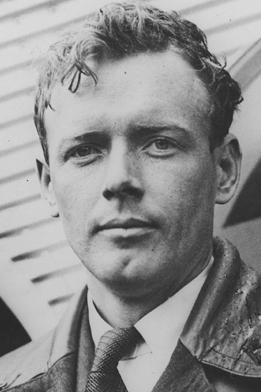 et billede af Charles A. Lindbergh
