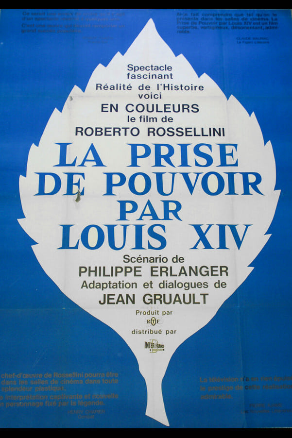 Affiche du film La Prise du pouvoir par Louis XIV 135233