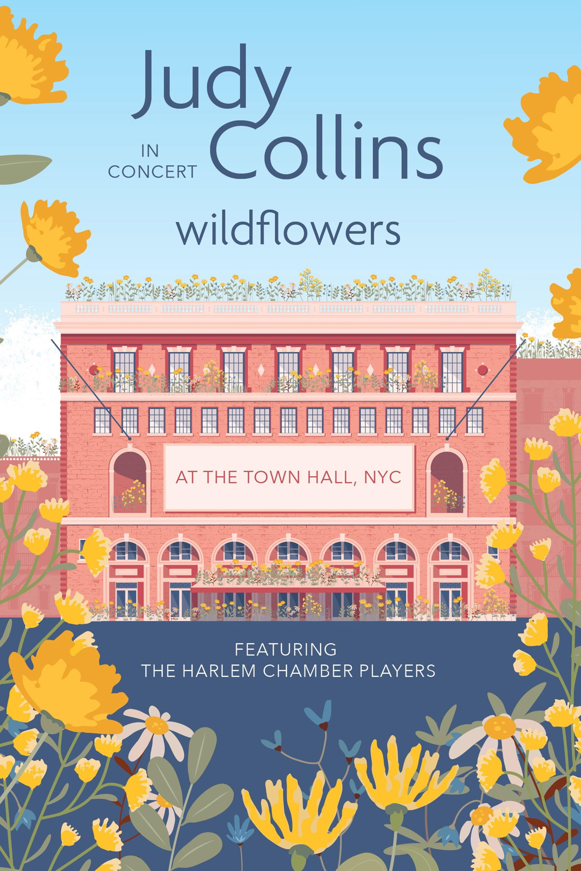 Judy Collins: Wildflowers in Concert Poster