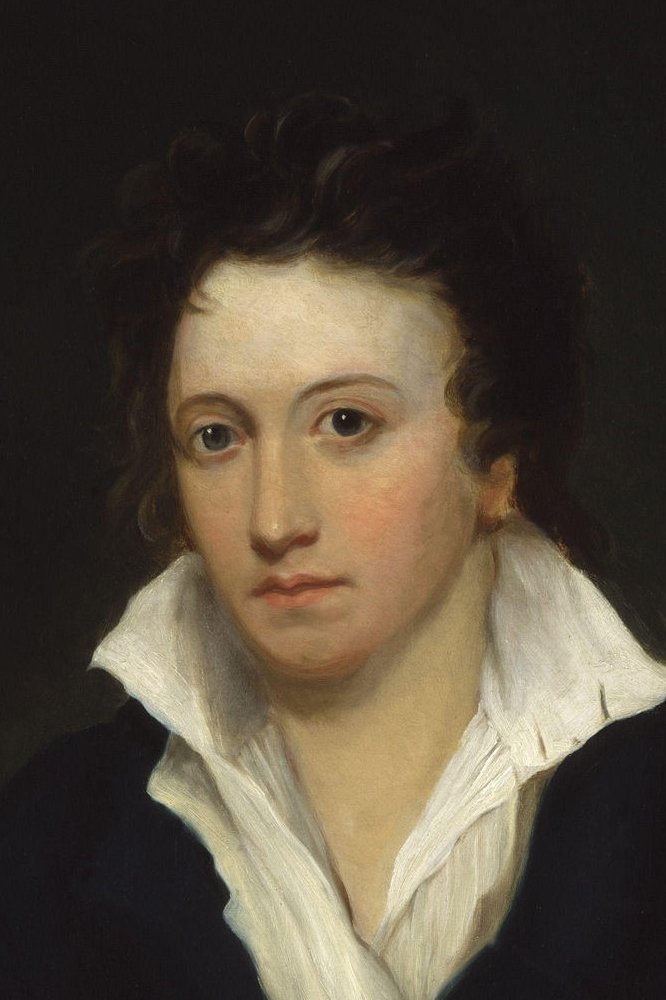 et billede af Percy Bysshe Shelley
