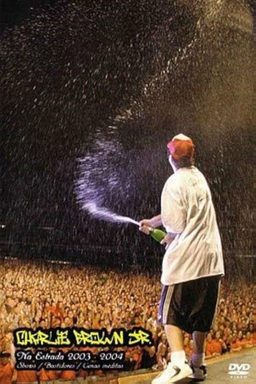 Plakat, der markedsfører Charlie Brown Jr. na Estrada 2003-2004