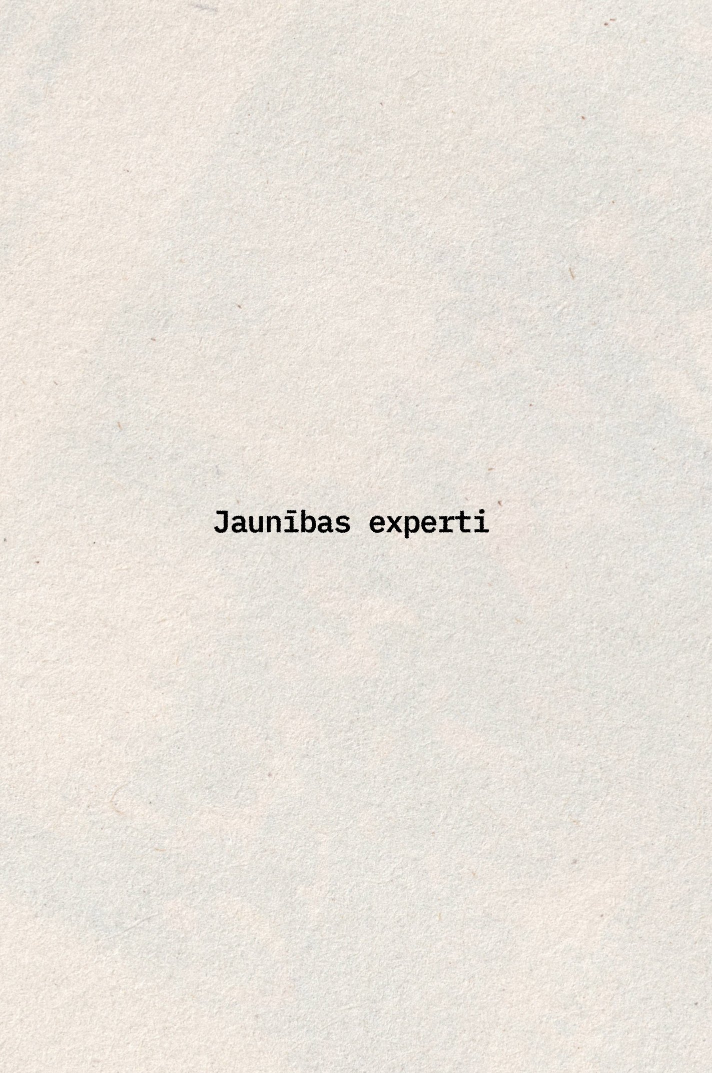 Jaunības experti Jaunības experti