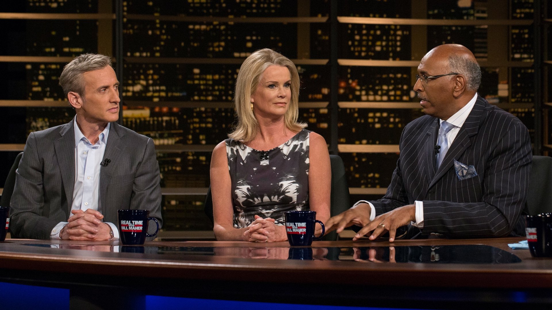 Real Time with Bill Maher Season 15 :Episode 21  Dan Savage; Dan Abrams, Katty Kay and Michael Steele; Richard A. Clarke