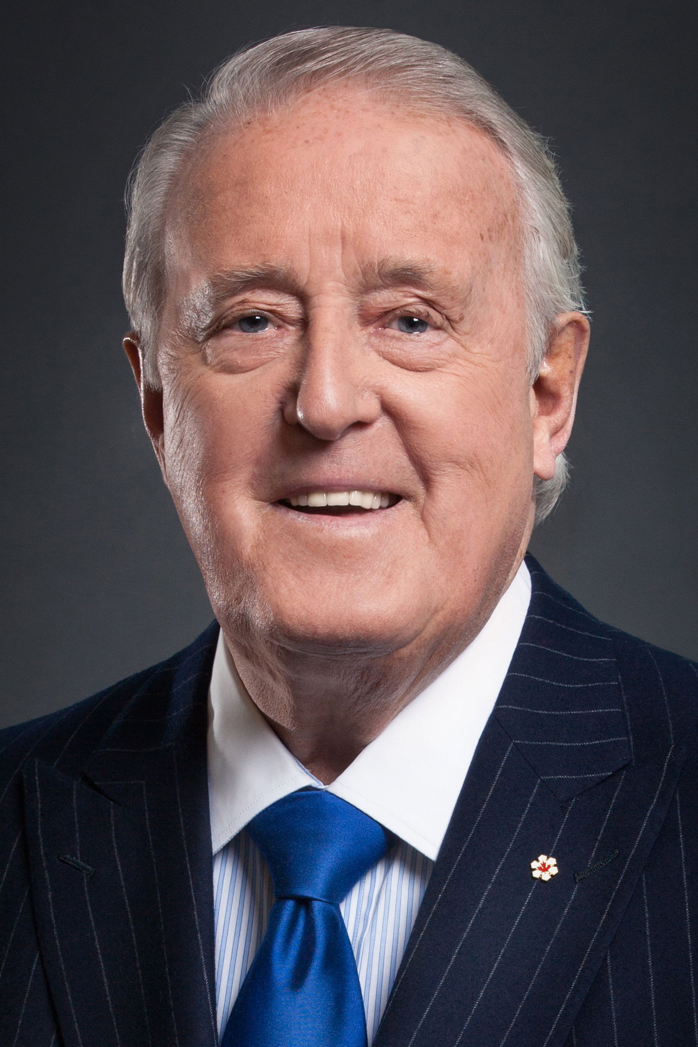et billede af Brian Mulroney