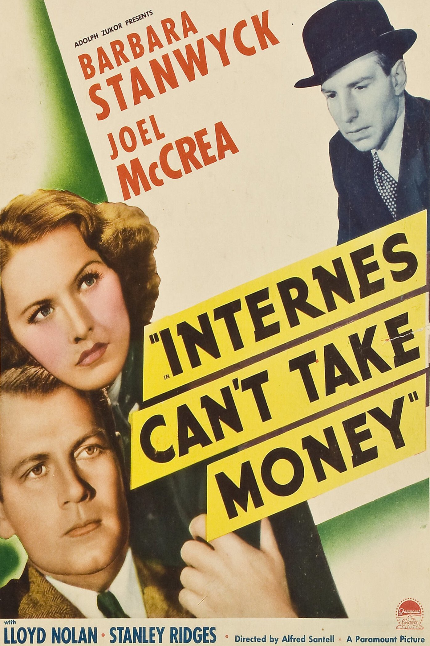 Internes Can't Take Money