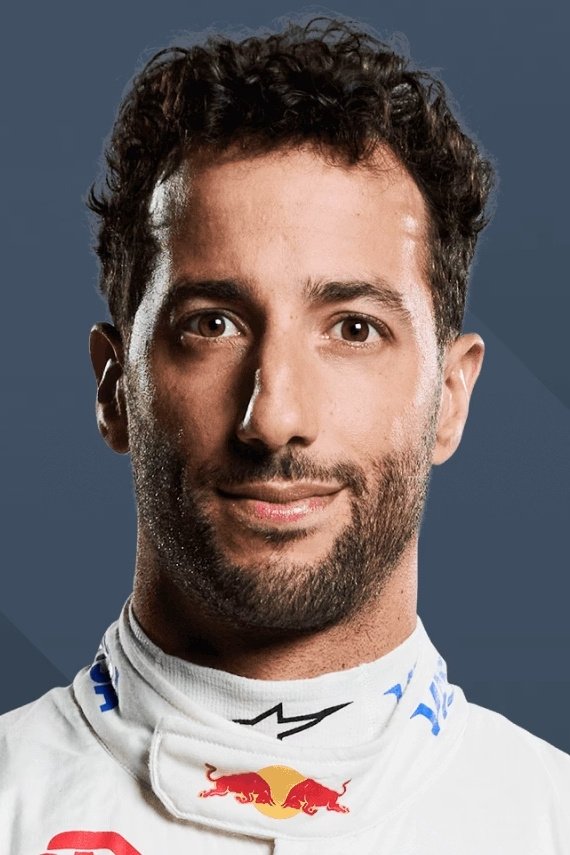 et billede af Daniel Ricciardo