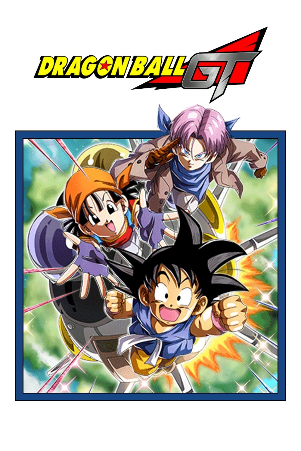 DragonBall GT - Goku & Vegeta Fuse ~ Gogeta SSJ4 (Remastered 720p