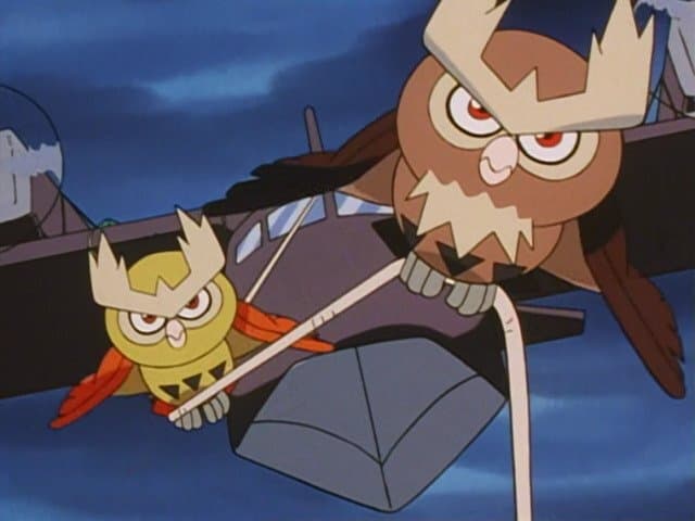 Pokémon Season 5 :Episode 14  Throwing in the Noctowl