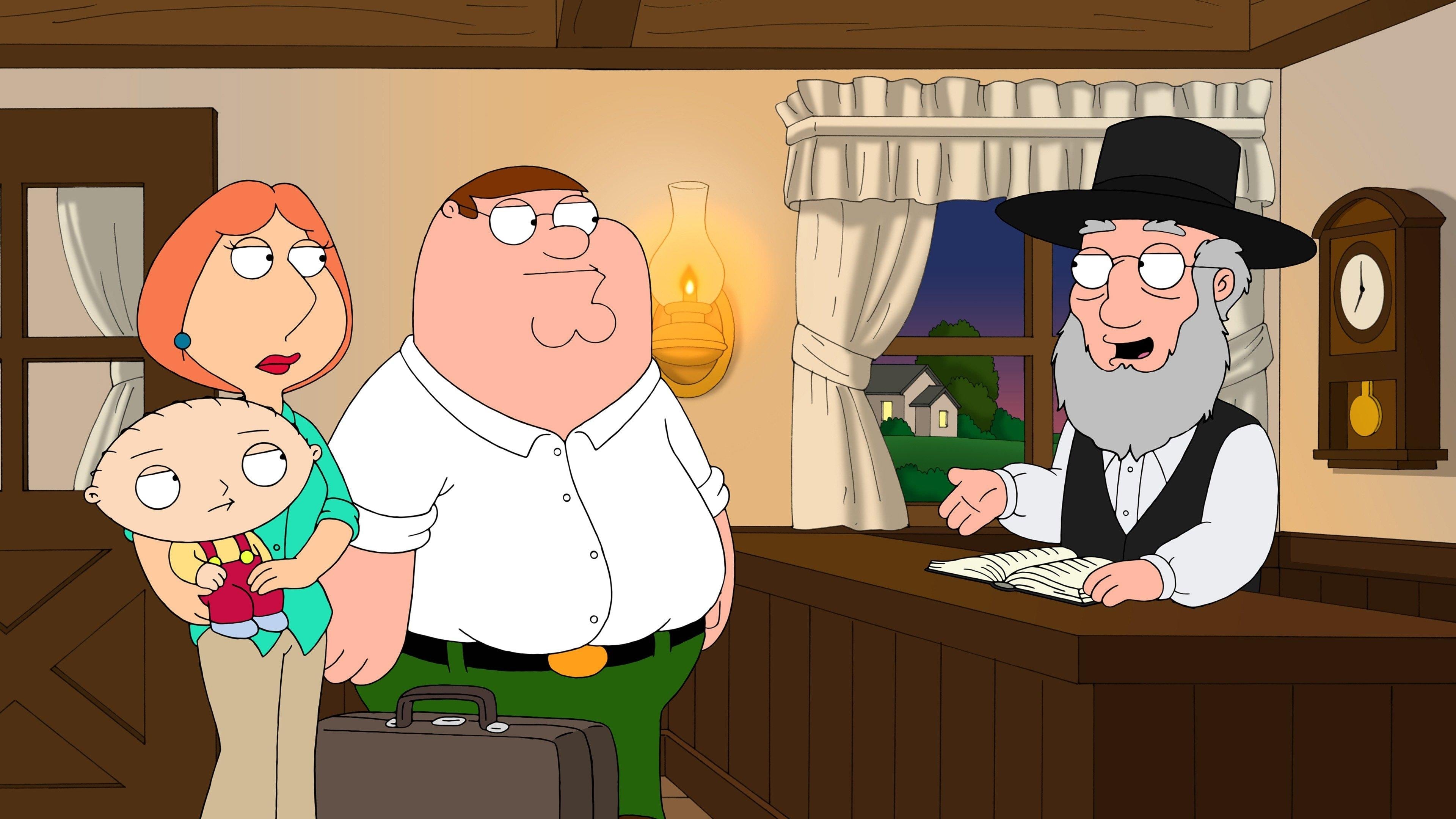 Family Guy Season 10 :Episode 7  Amish Guy
