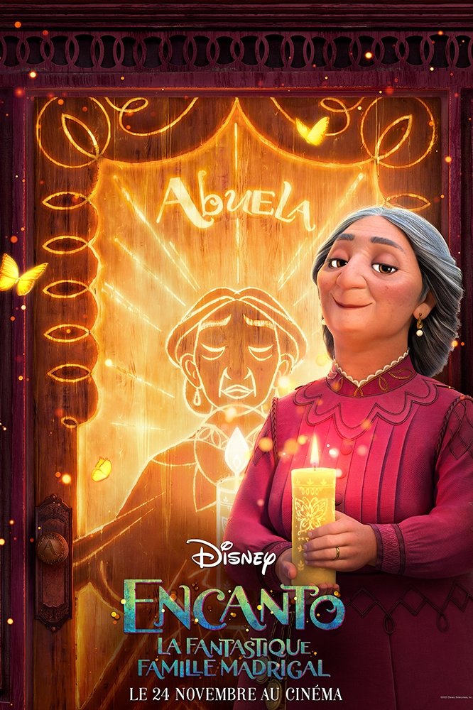 Encanto, la fantastique famille Madrigal : affiche et bande-annonce