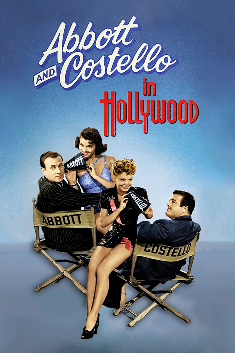 Bud Abbott and Lou Costello in Hollywood