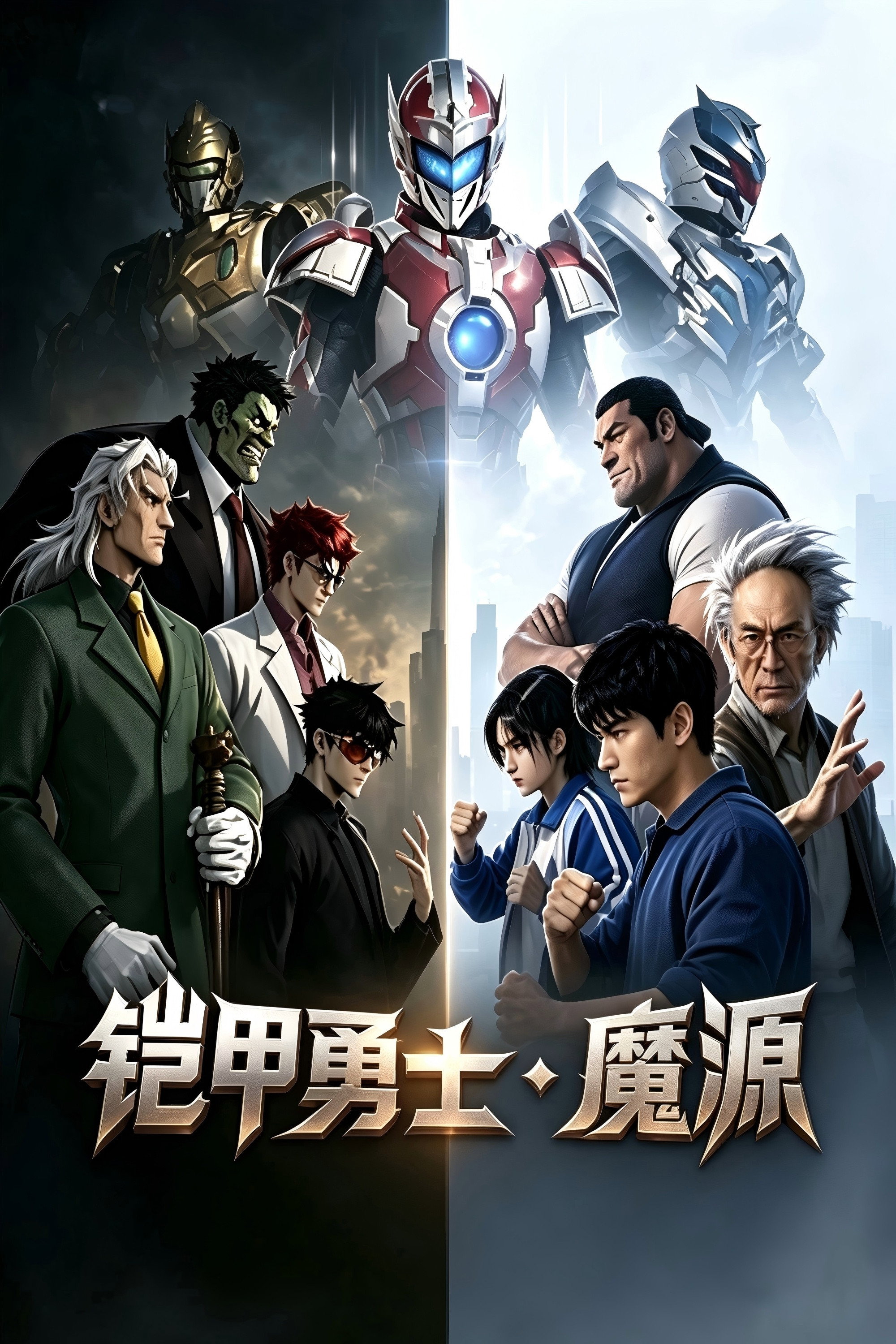 poster tv 铠甲勇士·魔源
