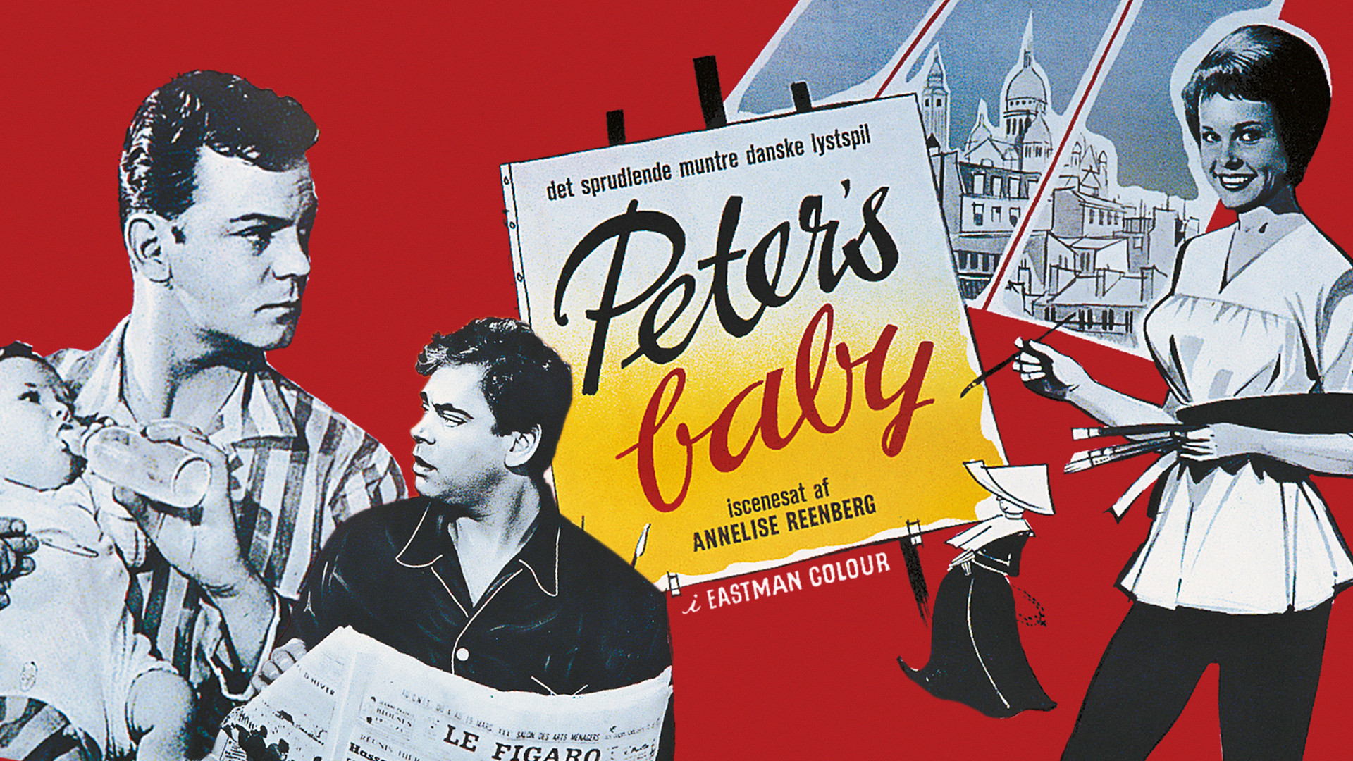 Peter's baby backdrop cover