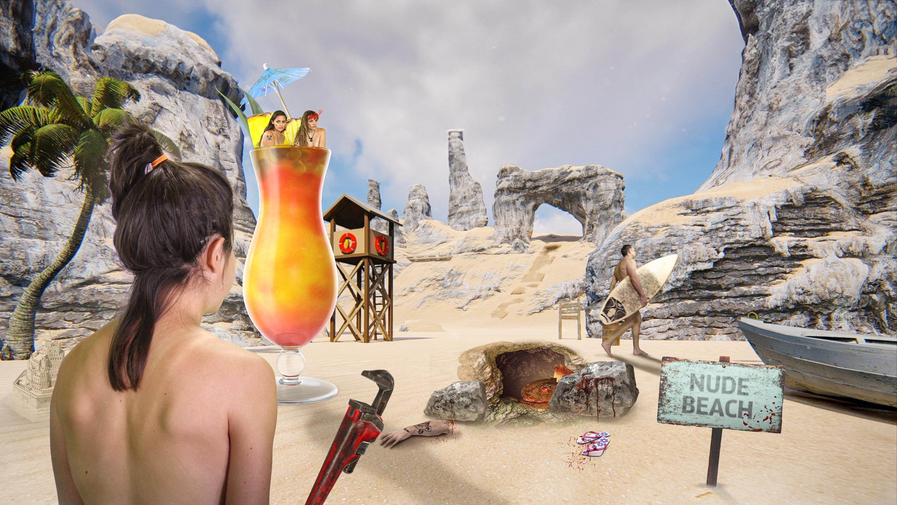 Mutants of Nature Cove Backdrop Image